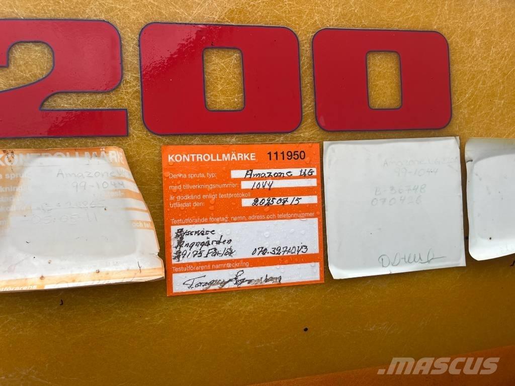 Amazone UG 2200 Ρυμουλκούμενα ψεκαστικά