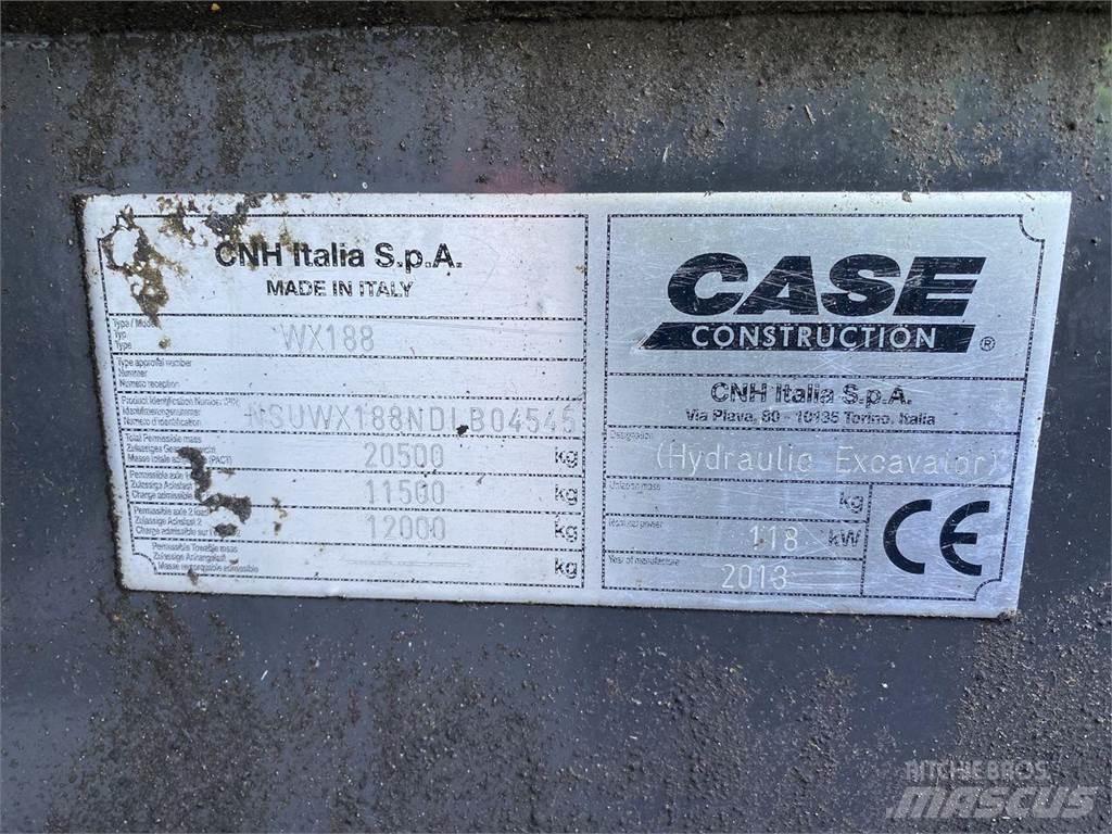 CASE WX188 Εκσκαφείς με τροχούς - λάστιχα