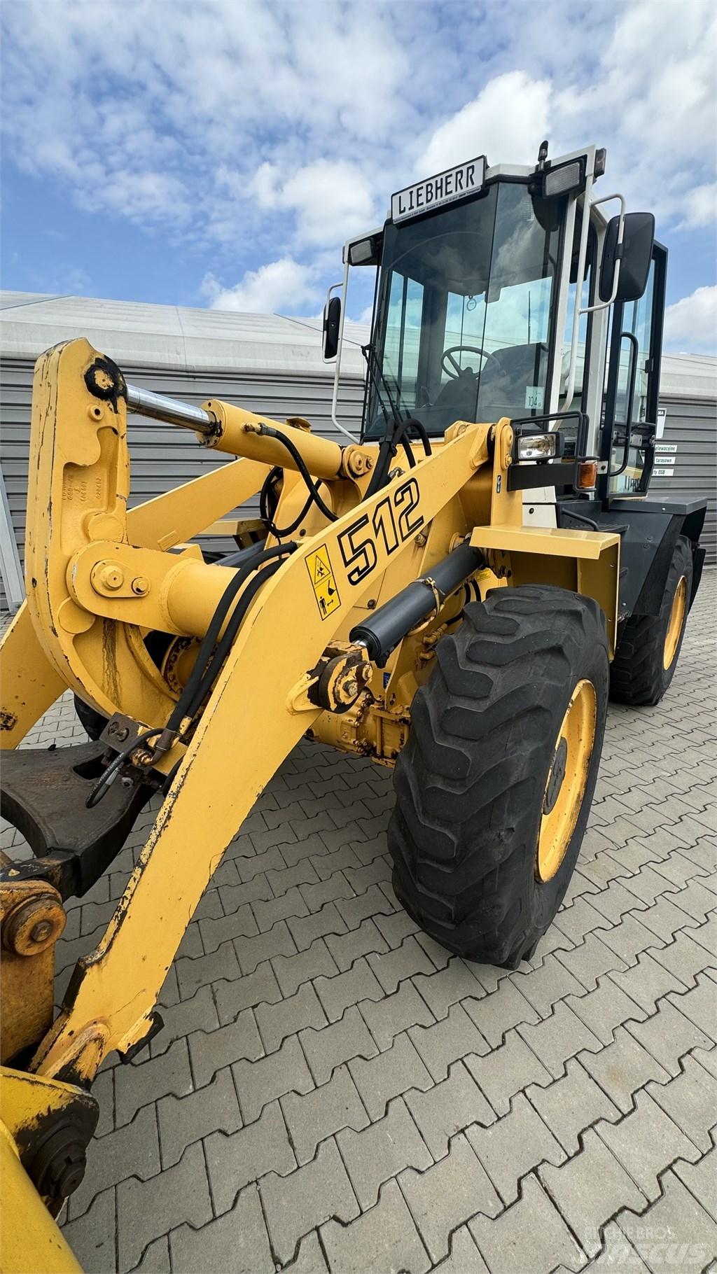 Liebherr 512 Φορτωτές με λάστιχα (Τροχοφόροι)