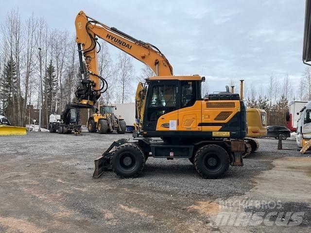 Hyundai HW 140 Εκσκαφείς με τροχούς - λάστιχα