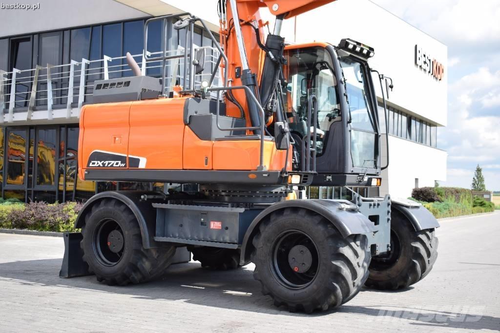 Doosan DX 170 W-5 Εκσκαφείς με τροχούς - λάστιχα