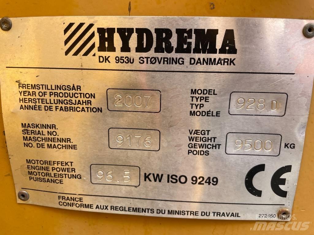 Hydrema 928 D Εκσκαφείς Φορτωτές τύπου JCB