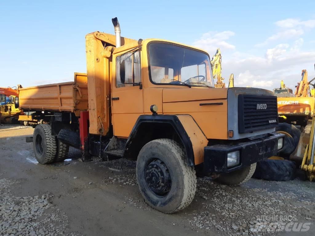 Iveco Magirus Φορτηγά Ανατροπή