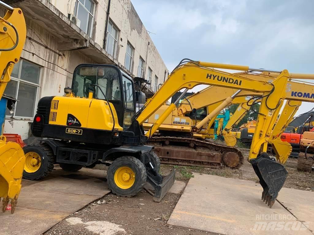 Hyundai Robex 60 W-7 Εκσκαφείς με τροχούς - λάστιχα
