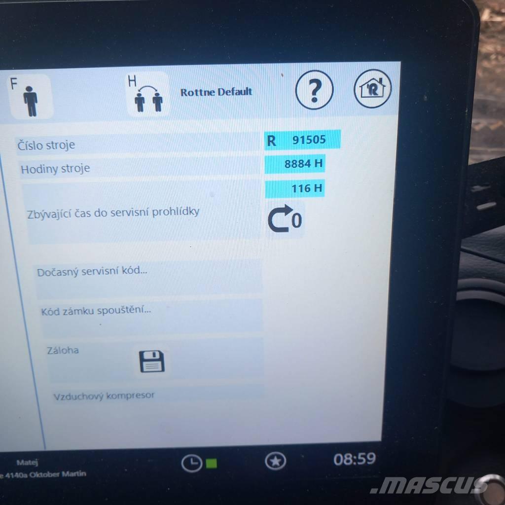 Rottne H21D Θεριζοαλωνιστικές μηχανές