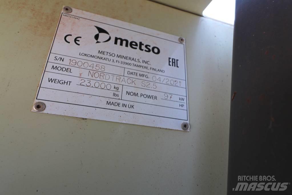 Metso S 2.5 Κινητές μηχανές κοσκινίσματος