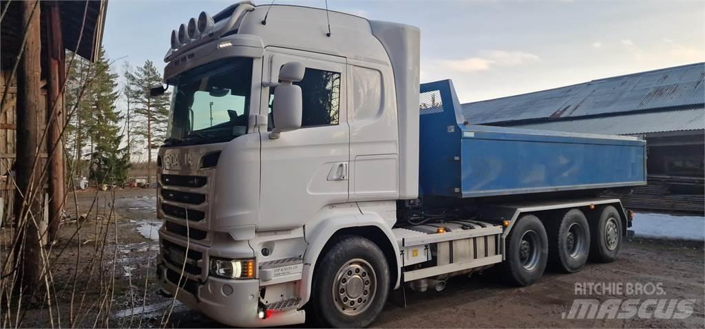 Scania R580 V8 Φορτηγά ανατροπή με γάντζο