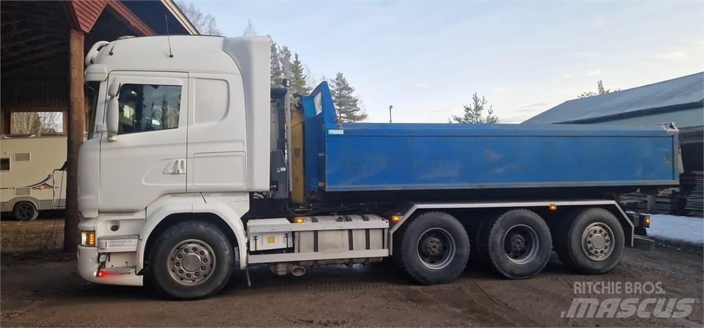 Scania R580 V8 Φορτηγά ανατροπή με γάντζο