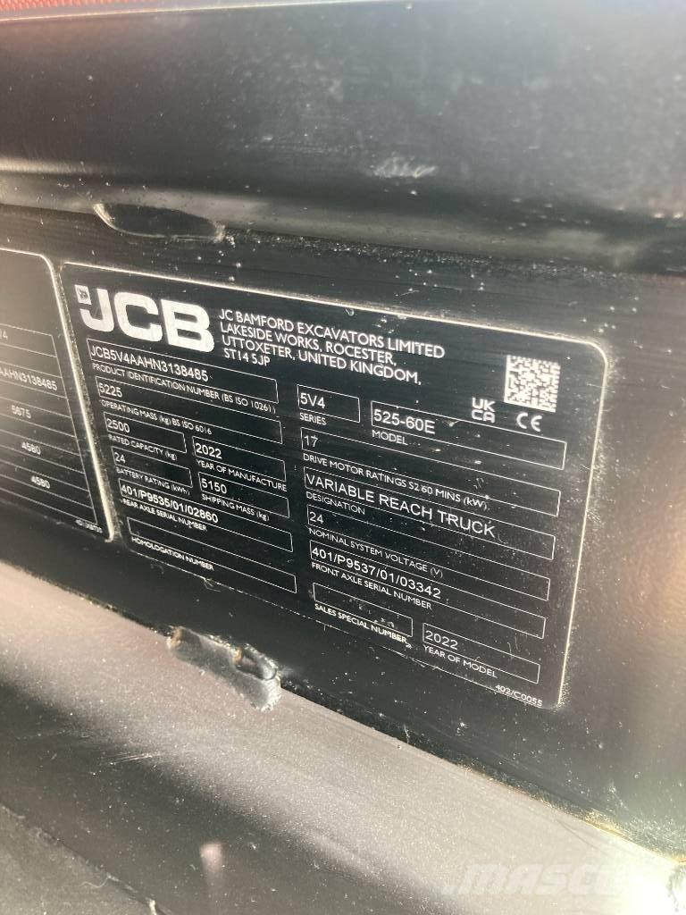 JCB 525-60 E Τηλεσκοπικοί ανυψωτές