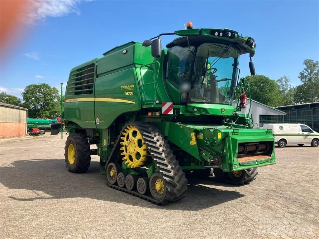 John Deere T670 Θεριζοαλωνιστικές μηχανές