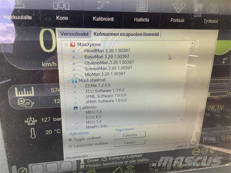 Komatsu 911 Θεριζοαλωνιστικές μηχανές