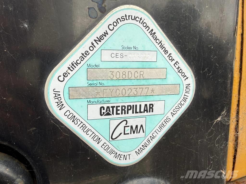 CAT 308 D CR Εκσκαφείς με ερπύστριες