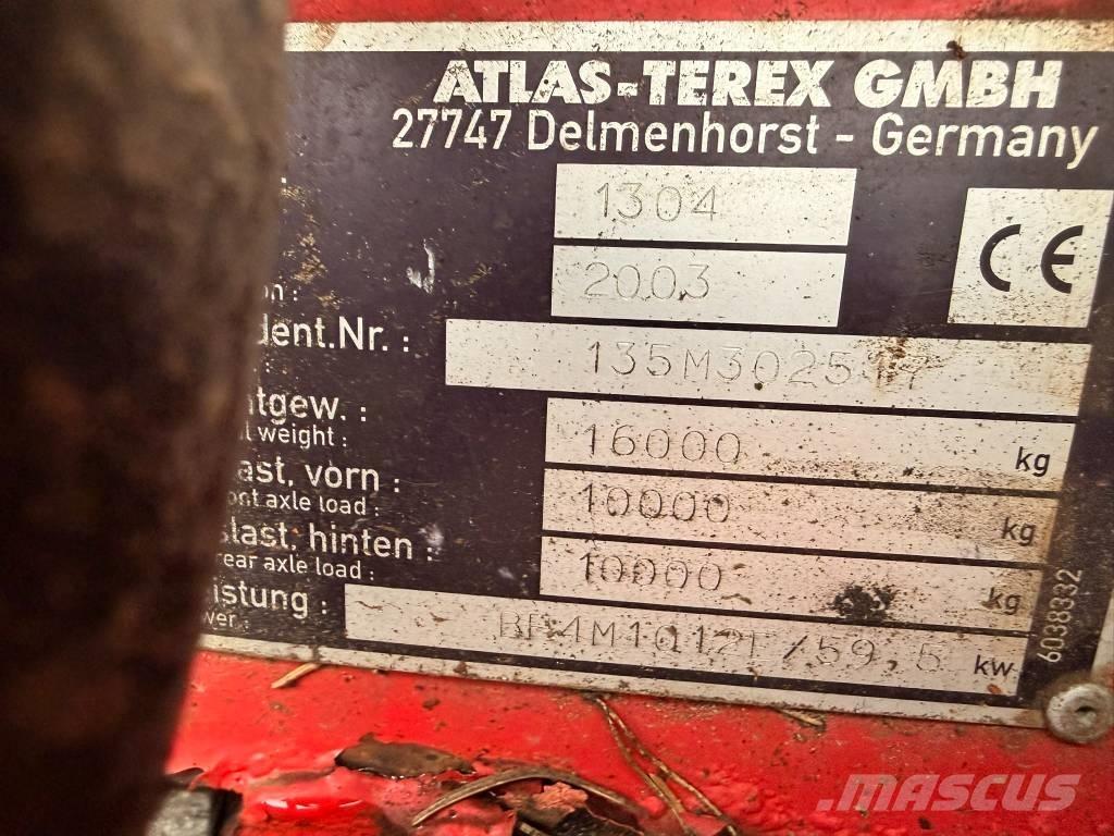 Atlas 1304 Εκσκαφείς με τροχούς - λάστιχα