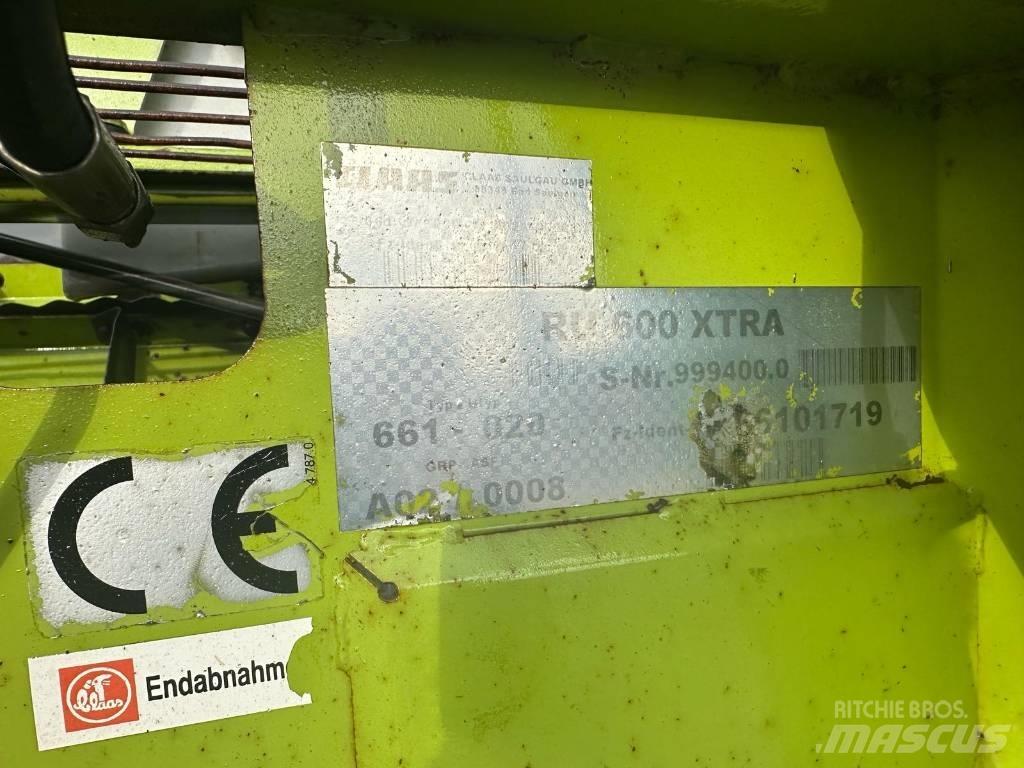CLAAS RU 600 Xtra Κεφαλές θεριζοαλωνιστικών μηχανών