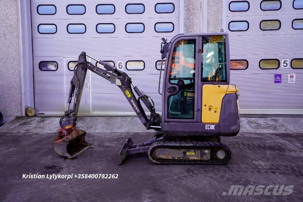 Volvo EC18C Εκσκαφάκι (διαβολάκι) < 7t