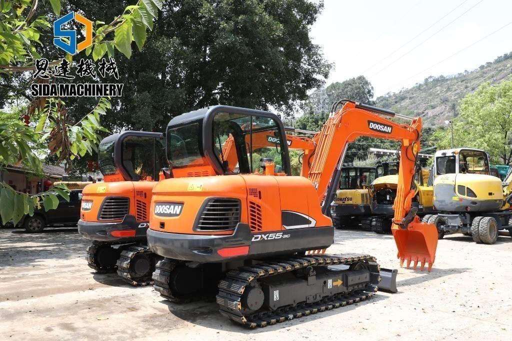 Doosan DX 55-9 C Εκσκαφάκι (διαβολάκι) < 7t