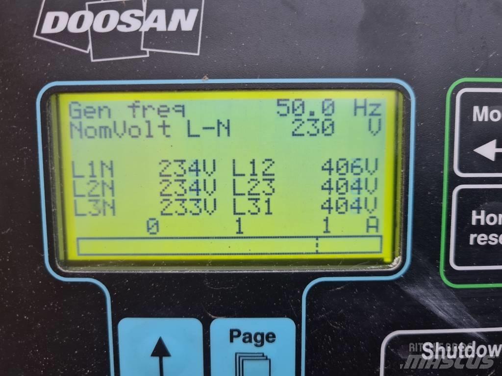 Doosan G 150 Γεννήτριες ντίζελ