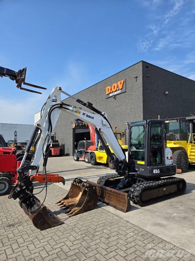 Bobcat E 55 Εκσκαφάκι (διαβολάκι) < 7t