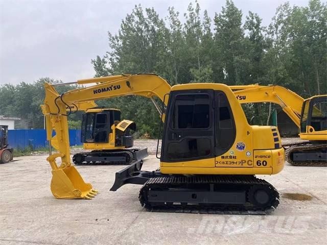 Komatsu PC 60-7 Εκσκαφείς με ερπύστριες