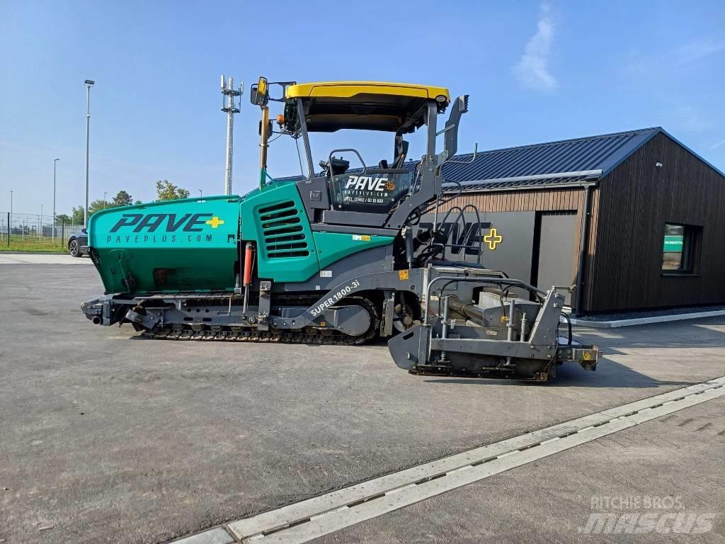 Vögele SUPER 1800-3i Επίστρωση ασφάλτου