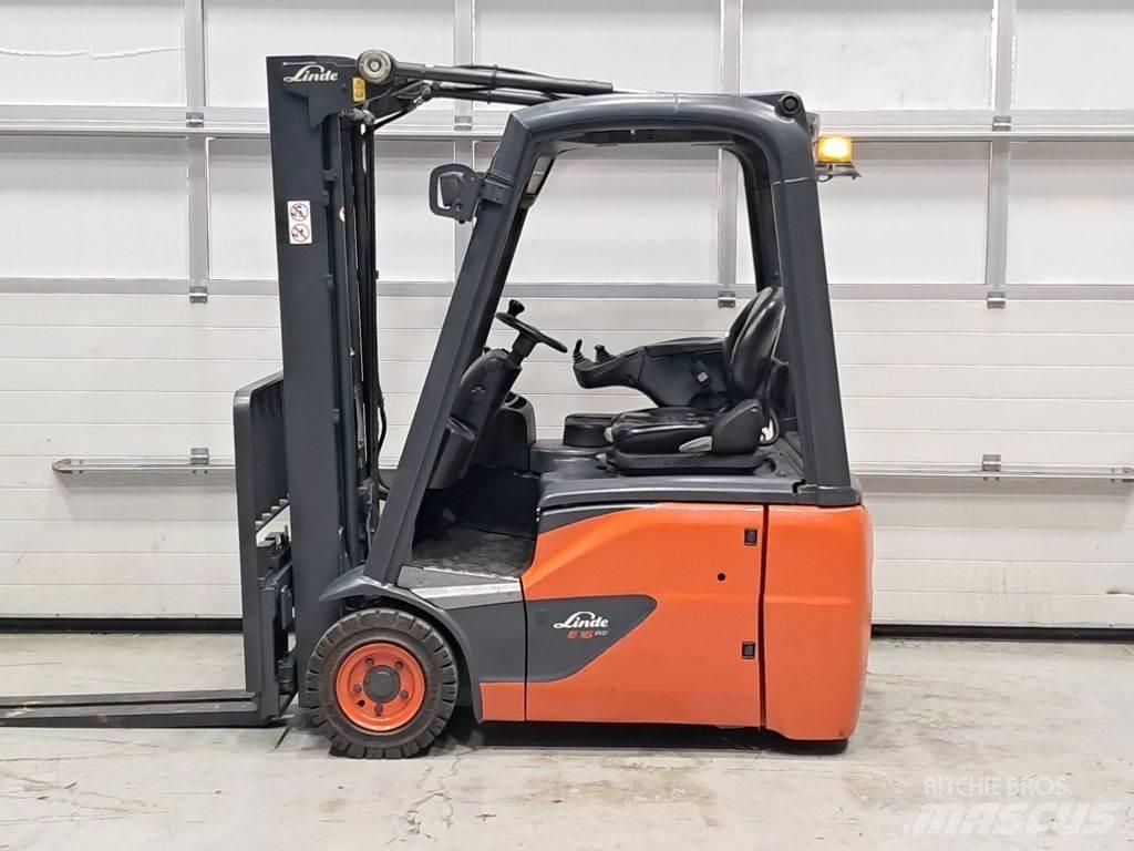 Linde E16C-02 Ηλεκτρικά περονοφόρα ανυψωτικά κλαρκ