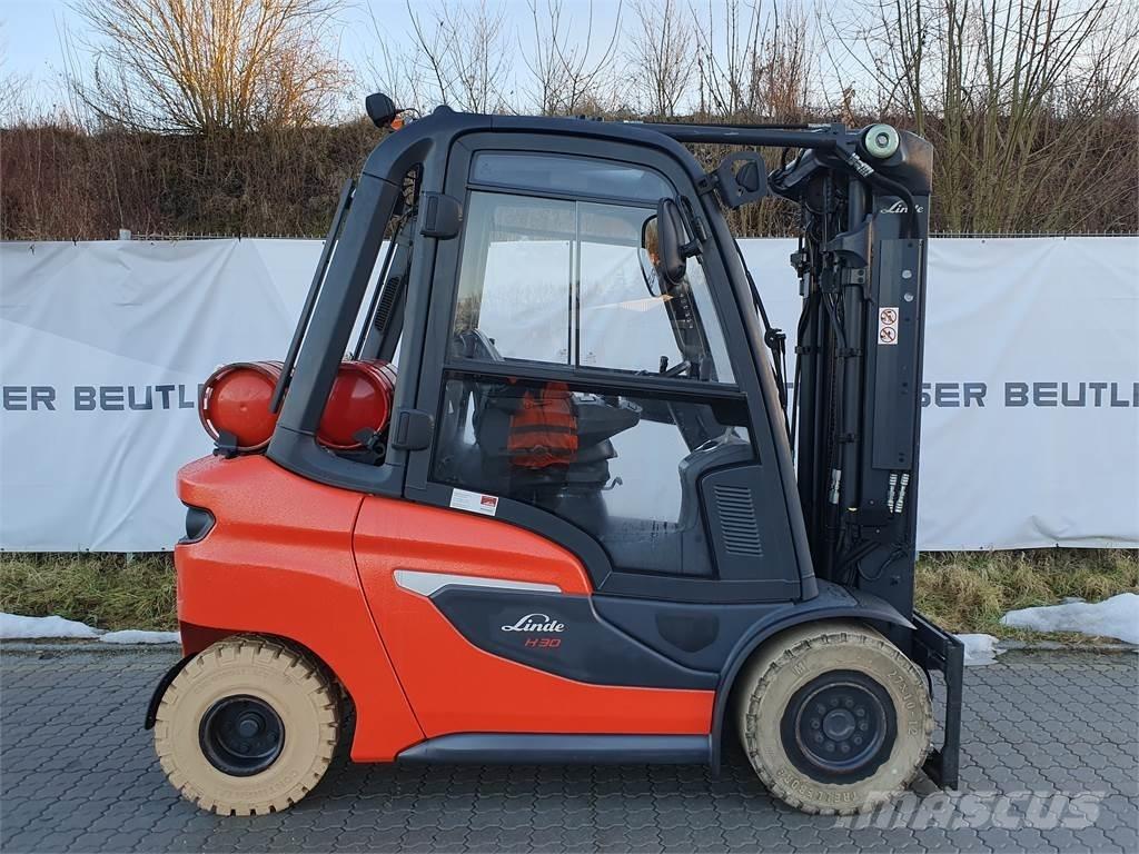 Linde H30T Περονοφόρα ανυψωτικά κλαρκ με φυσικό αέριο LPG
