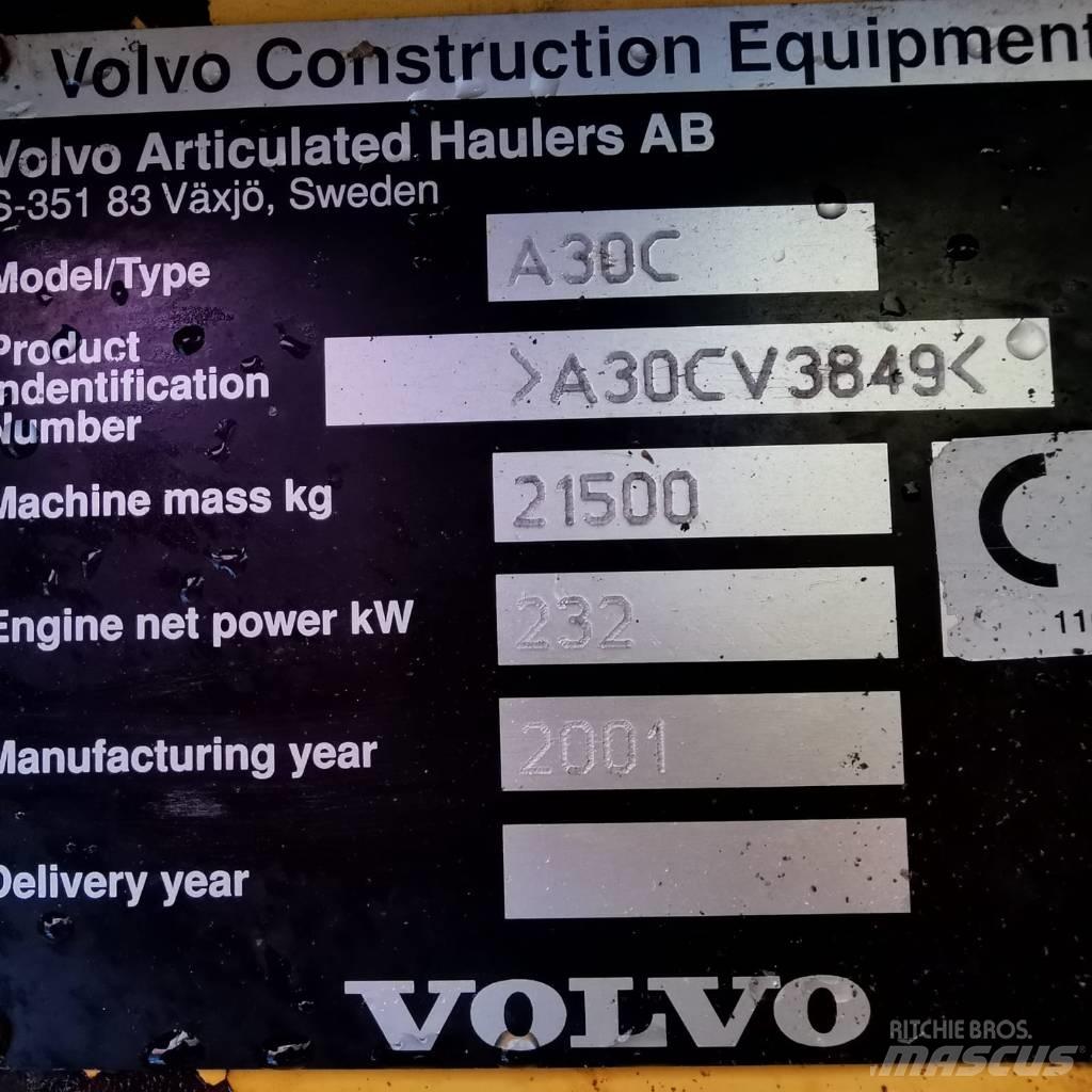 Volvo A 30 C Dumper Σπαστό Dump Truck ADT