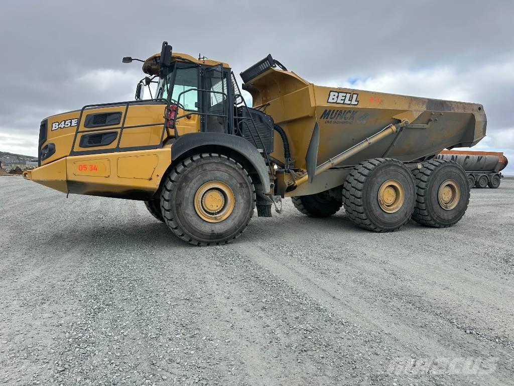 Bell B 45 E Άκαμπτα Dumper με ανατρεπόμενο κάδο