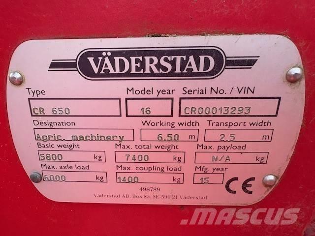 Väderstad Carrier650 Δισκοσβάρνες