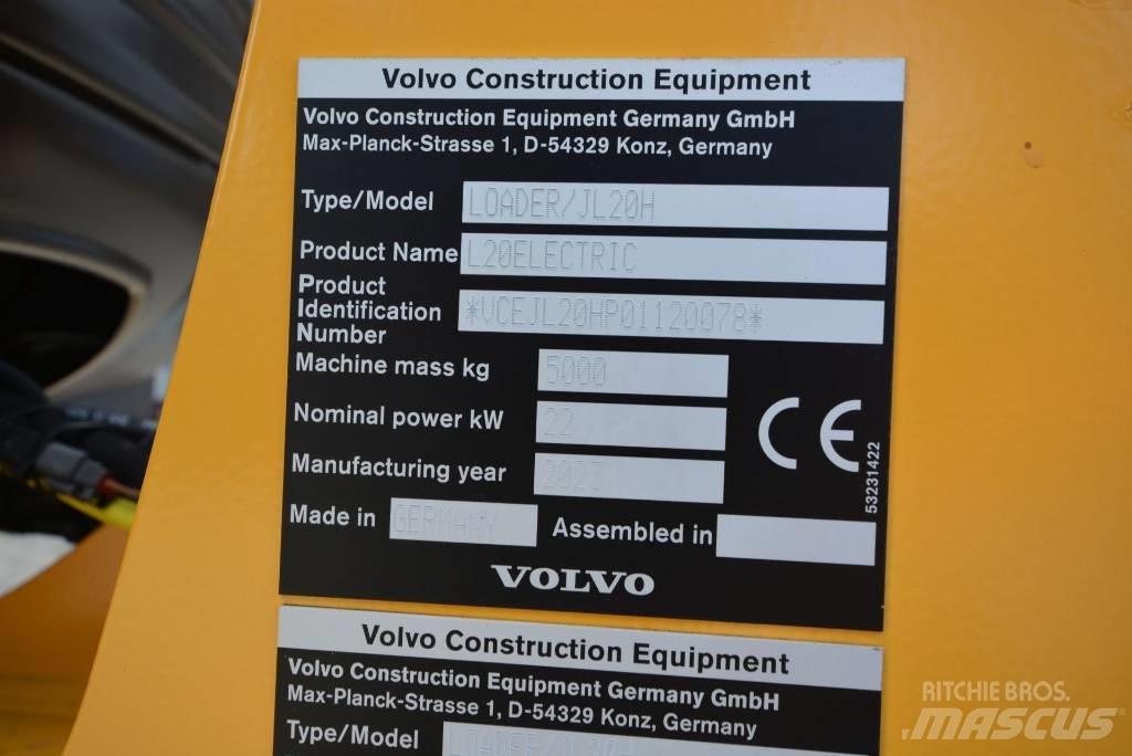 Volvo L 20 electric Φορτωτές με λάστιχα (Τροχοφόροι)