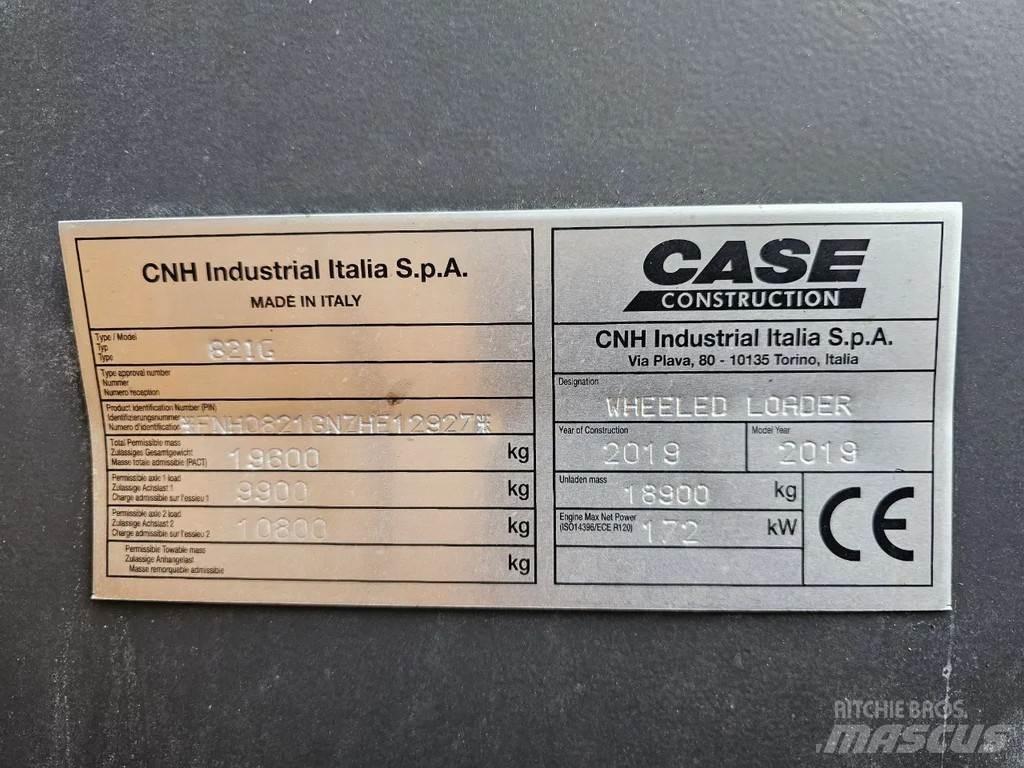 CASE 821G Φορτωτές με λάστιχα (Τροχοφόροι)