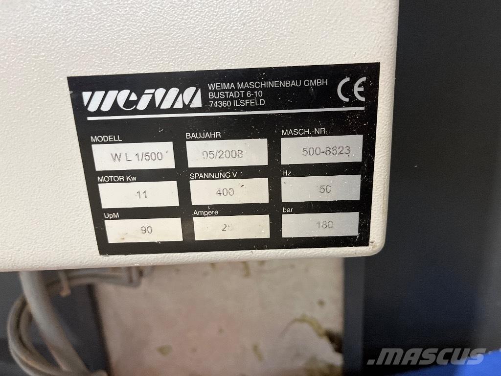 Weima WL 1/500 Μύλοι/μηχανές κονιοποίησης