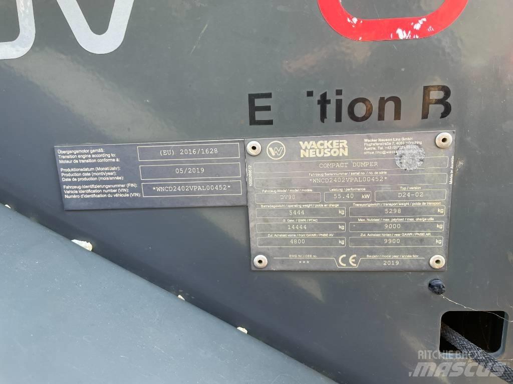 Wacker Neuson DV 90 Dumpers εργοταξίου