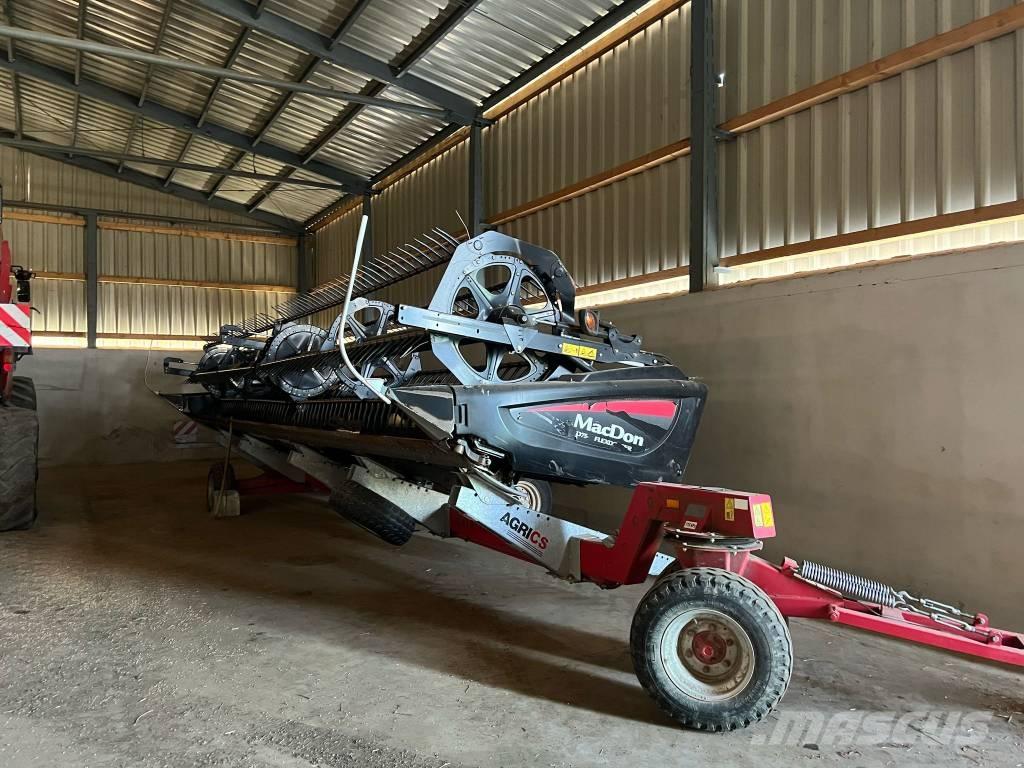 MacDon FD 75 Κεφαλές θεριζοαλωνιστικών μηχανών