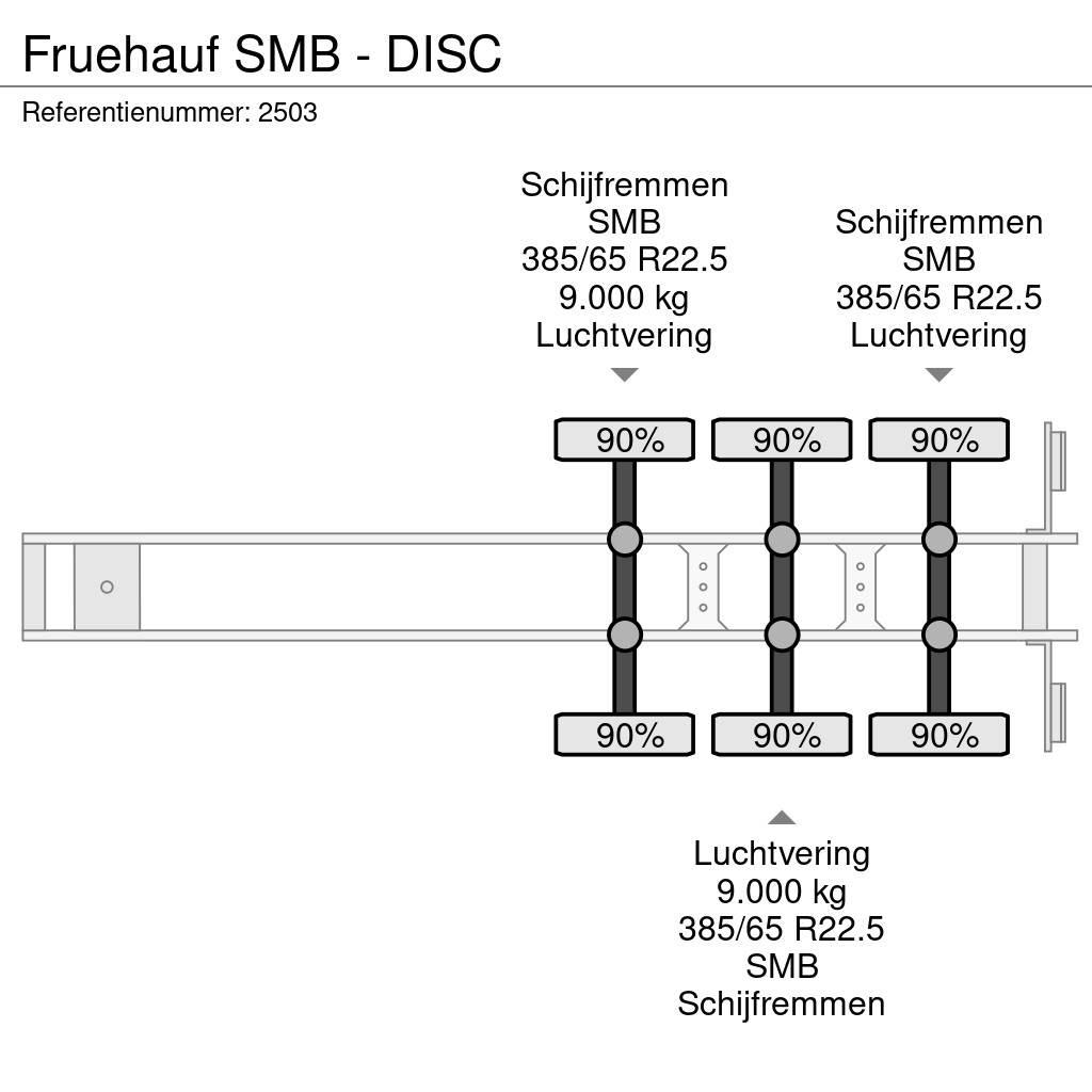 Fruehauf SMB - DISC Ημιρυμούλκες Κουρτίνα