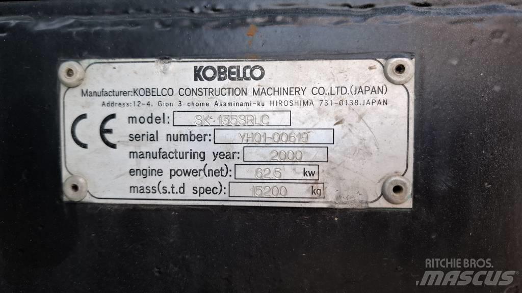 Kobelco SK 135 SR LC Εκσκαφείς με ερπύστριες