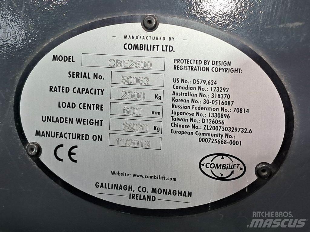 Combilift CBE2500 Γερανοί πλευρικής φόρτωσης εμπορευματοκιβωτίων