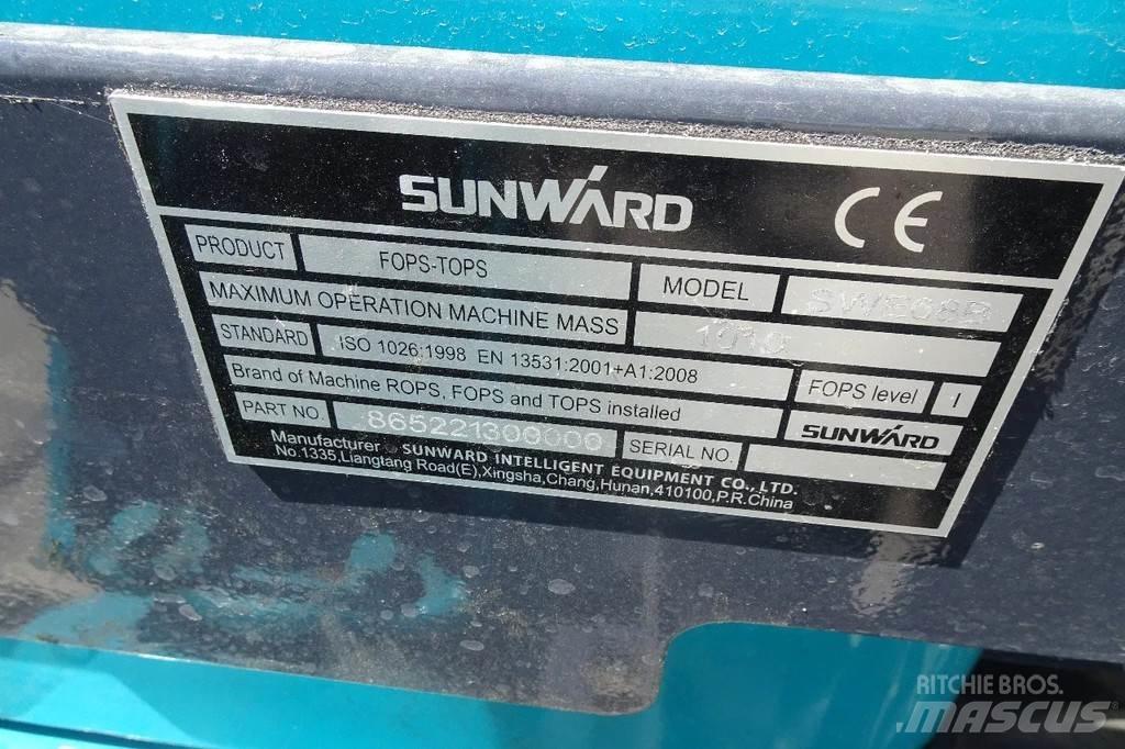 Sunward SWE08B Εκσκαφείς με ερπύστριες