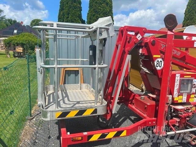Europelift TM13G Εναέριες πλατφόρμες τοποθετημένες σε ρυμούλκα