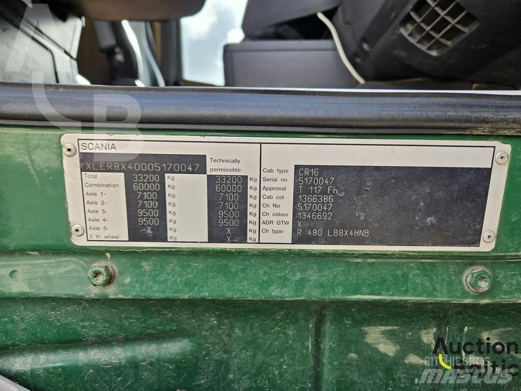 Scania R 480 Φορτηγά Ανατροπή
