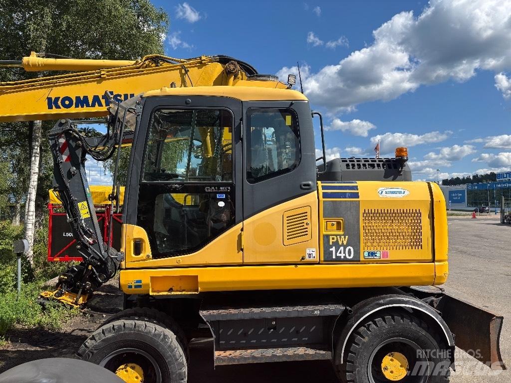 Komatsu PW 140-7 Εκσκαφείς με τροχούς - λάστιχα