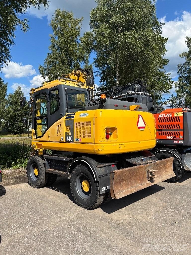 Komatsu PW 140-7 Εκσκαφείς με τροχούς - λάστιχα