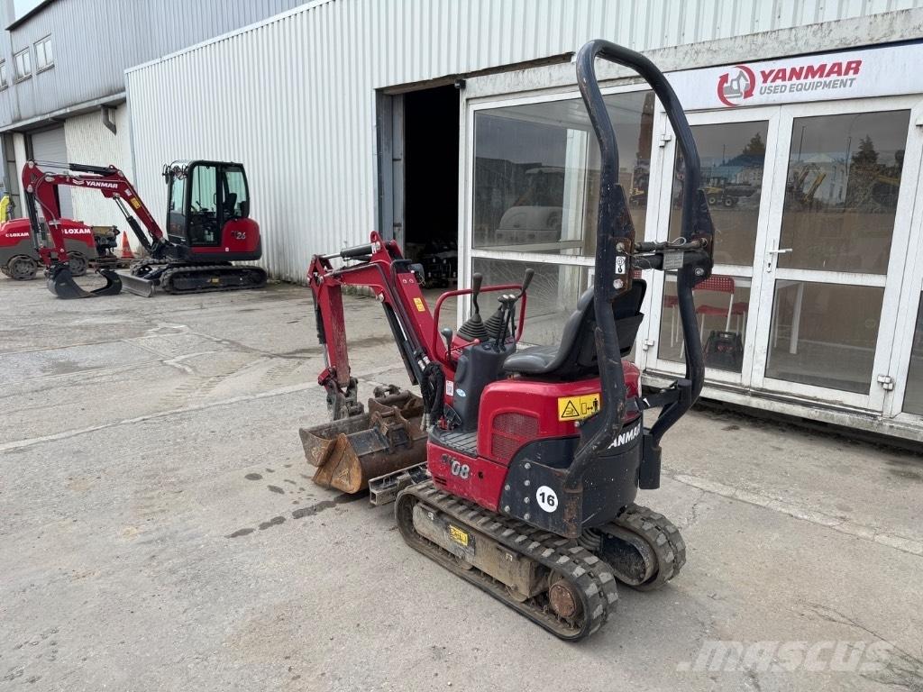 Yanmar SV08 (1D477) Εκσκαφάκι (διαβολάκι) < 7t