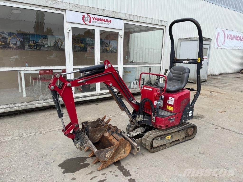 Yanmar SV08 (1D477) Εκσκαφάκι (διαβολάκι) < 7t