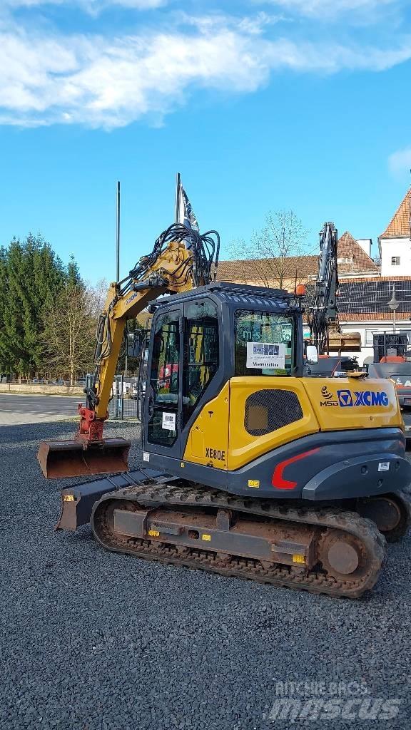 XCMG XE 80 E Μίνι εκσκαφείς 7t - 12t