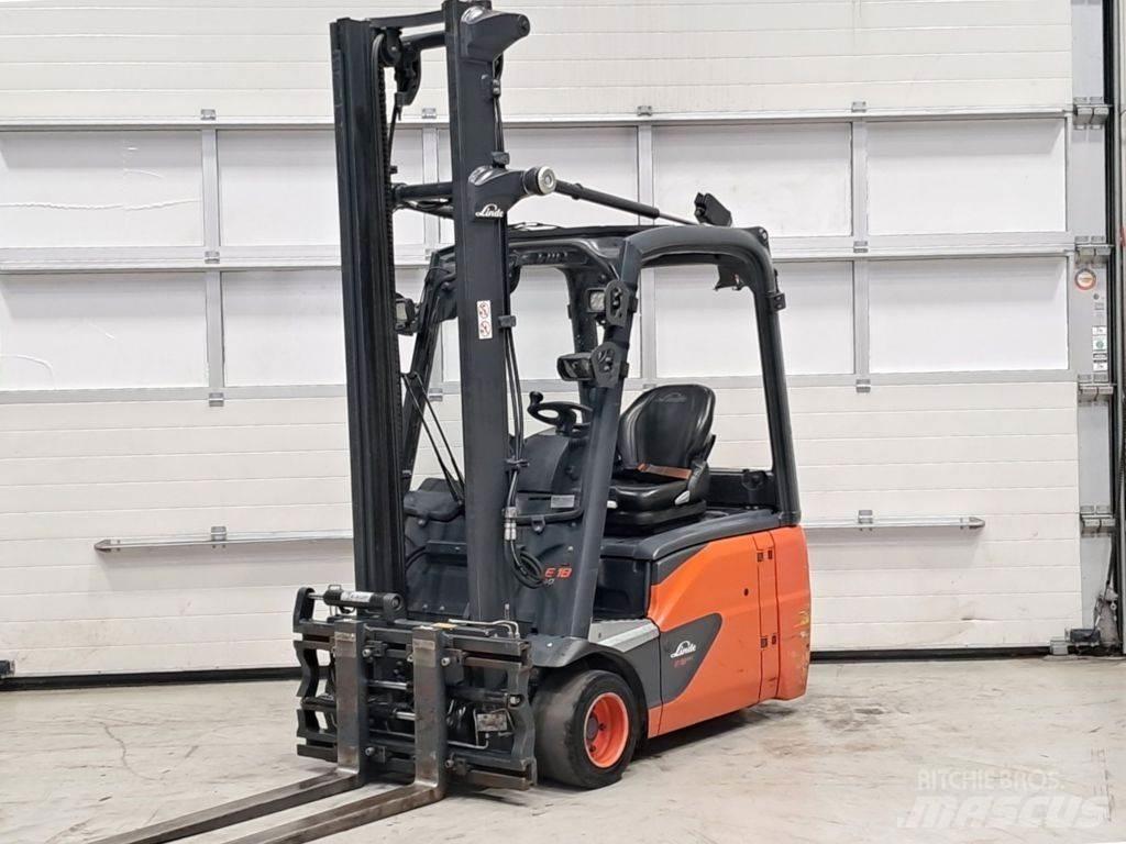 Linde E18-02 Ηλεκτρικά περονοφόρα ανυψωτικά κλαρκ
