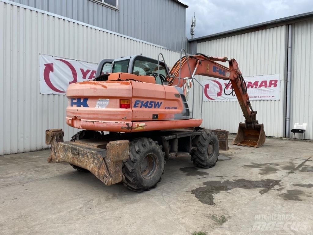 Kobelco E145W Εκσκαφείς με τροχούς - λάστιχα