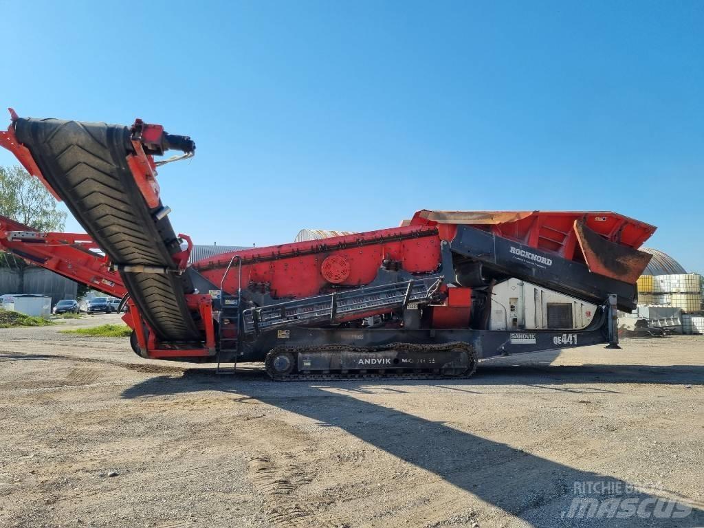 Sandvik QE 441 Κινητές μηχανές κοσκινίσματος