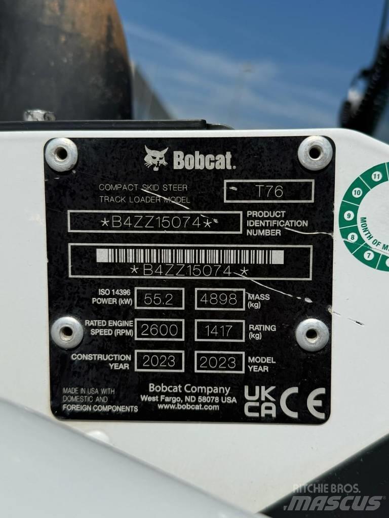 Bobcat T 76 Φορτωτές με ερπύστριες