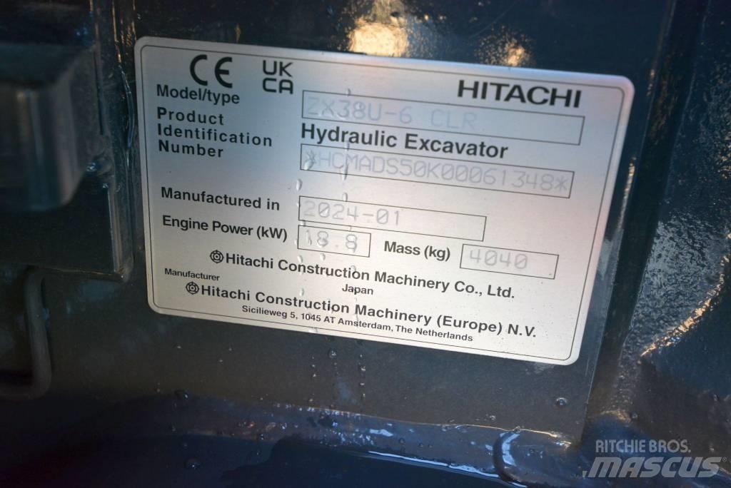 Hitachi ZX 38 U-6 Εκσκαφάκι (διαβολάκι) < 7t